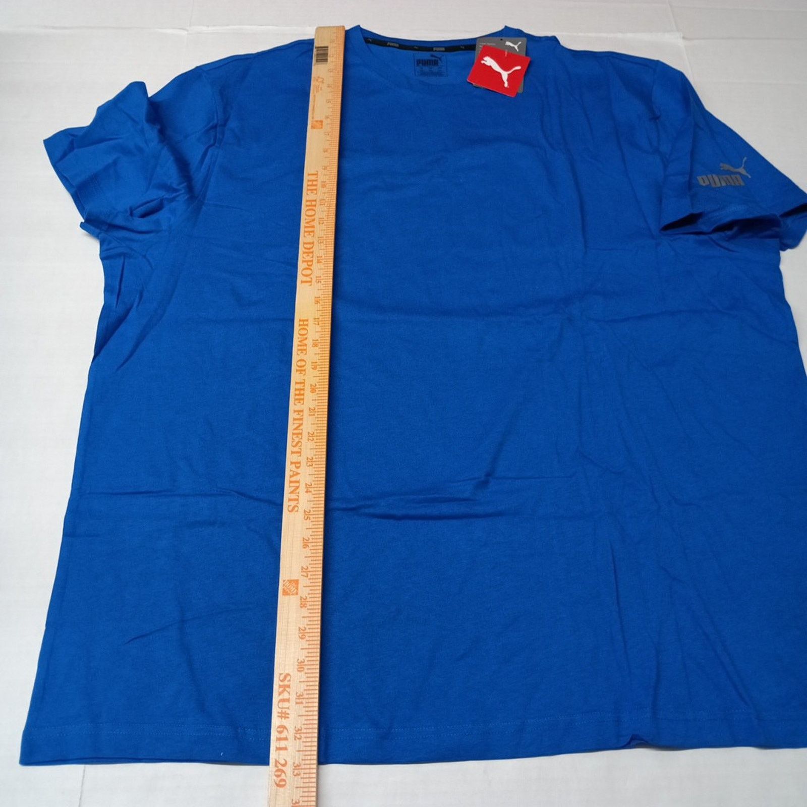 Puma PUMA T-Shirt Men's 4XL Blue Regular Fit Alpha No. 1 Tee Size US XXL / EU 58 / 5 - 6 Thumbnail