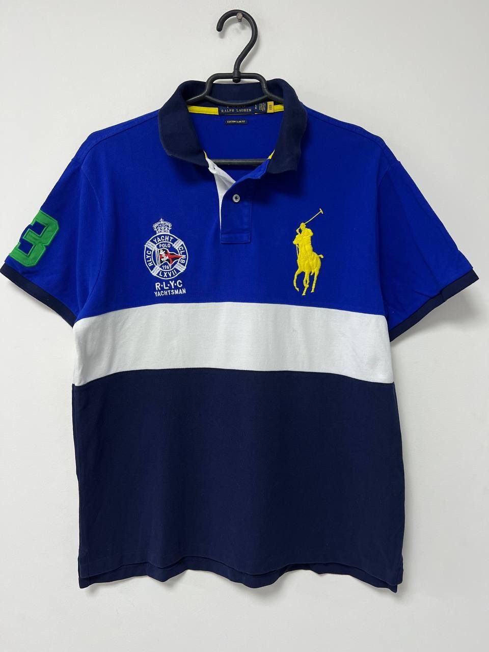 Polo Ralph Lauren Vintage Polo Ralph Lauren Yachting RL Polo T Shirt Tee sz L Size US L / EU 52-54 / 3 - 1 Thumbnail