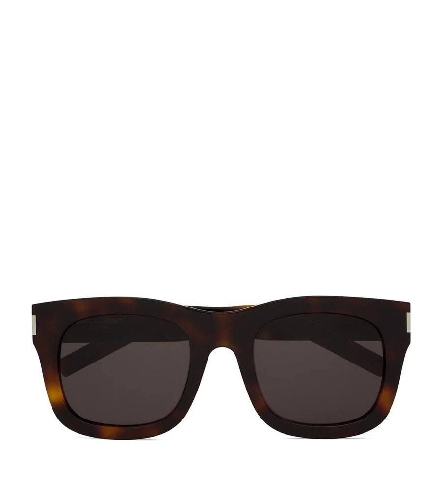 Saint Laurent Paris o1bcso1str0426 Size:OS/Square Monceau Sunglasses in Brown Size ONE SIZE - 1 Thumbnail