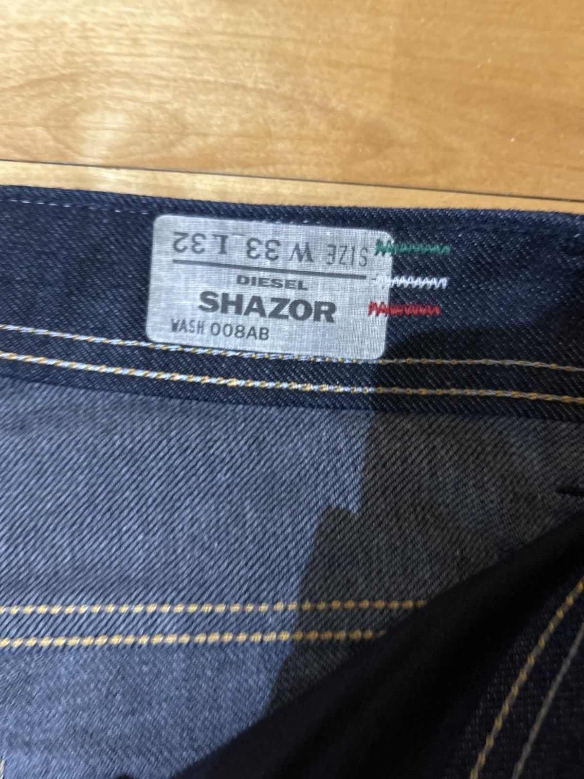 Diesel Diesel Industry Denim Division Size US 33 - 7 Thumbnail
