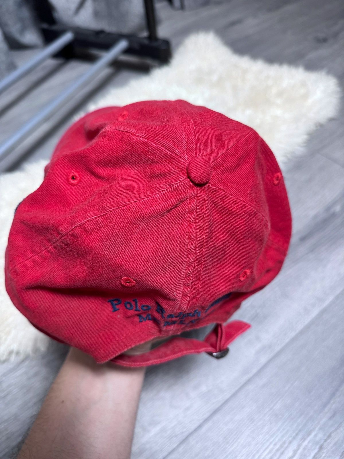 Vintage Polo Ralph Lauren Vintage Big Logo Mens Cap Size ONE SIZE - 8 Thumbnail