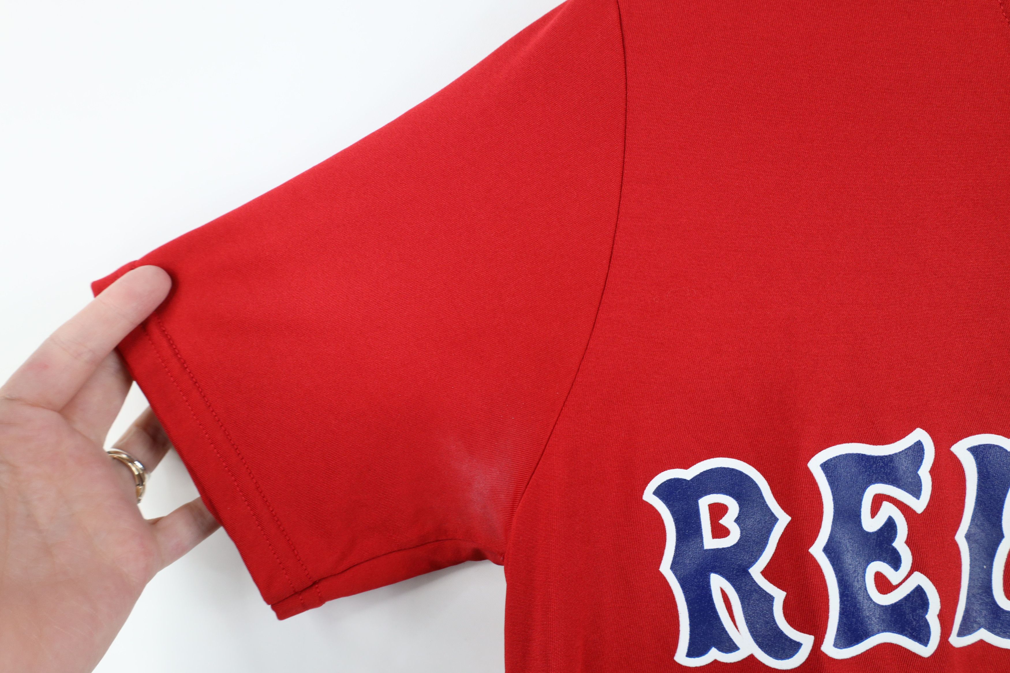 Majestic Majestic Pedroia Boston Sox Baseball T-Shirt Red Polyester Size US S / EU 44-46 / 1 - 7 Thumbnail