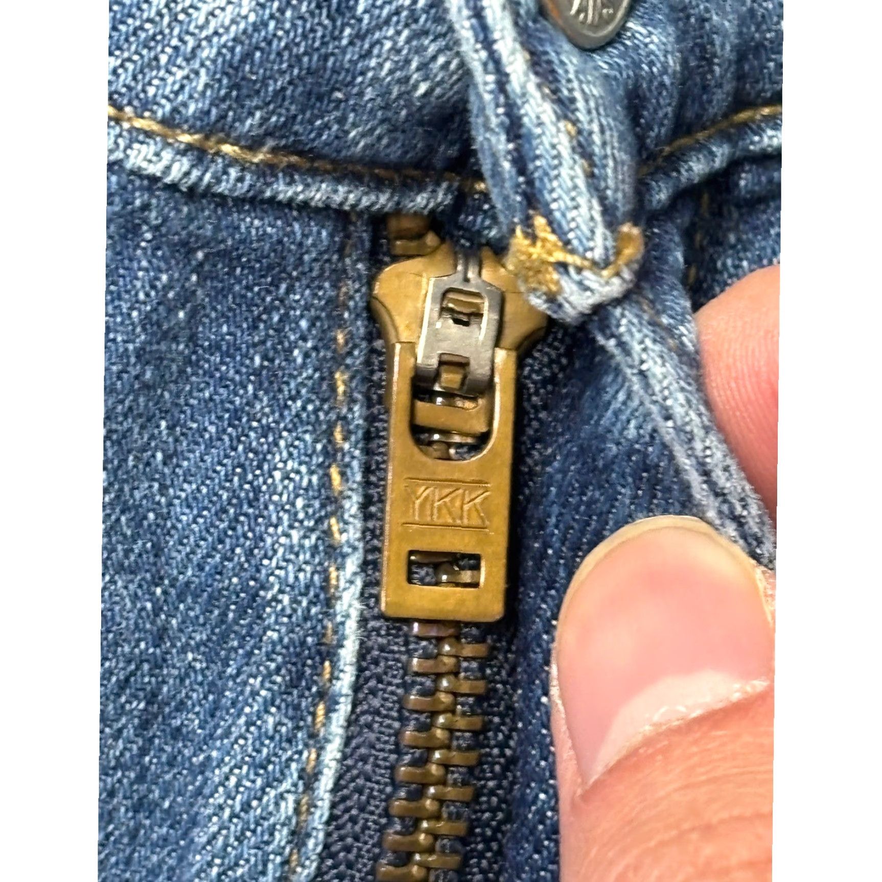 Lucky Brand Lucky Brand Sofia Straight Jeans Womens 8/29 W31XL29 Medium Wash Blue 5-Pocket Stretch Denim Vintage No Size 29" - 3 Thumbnail