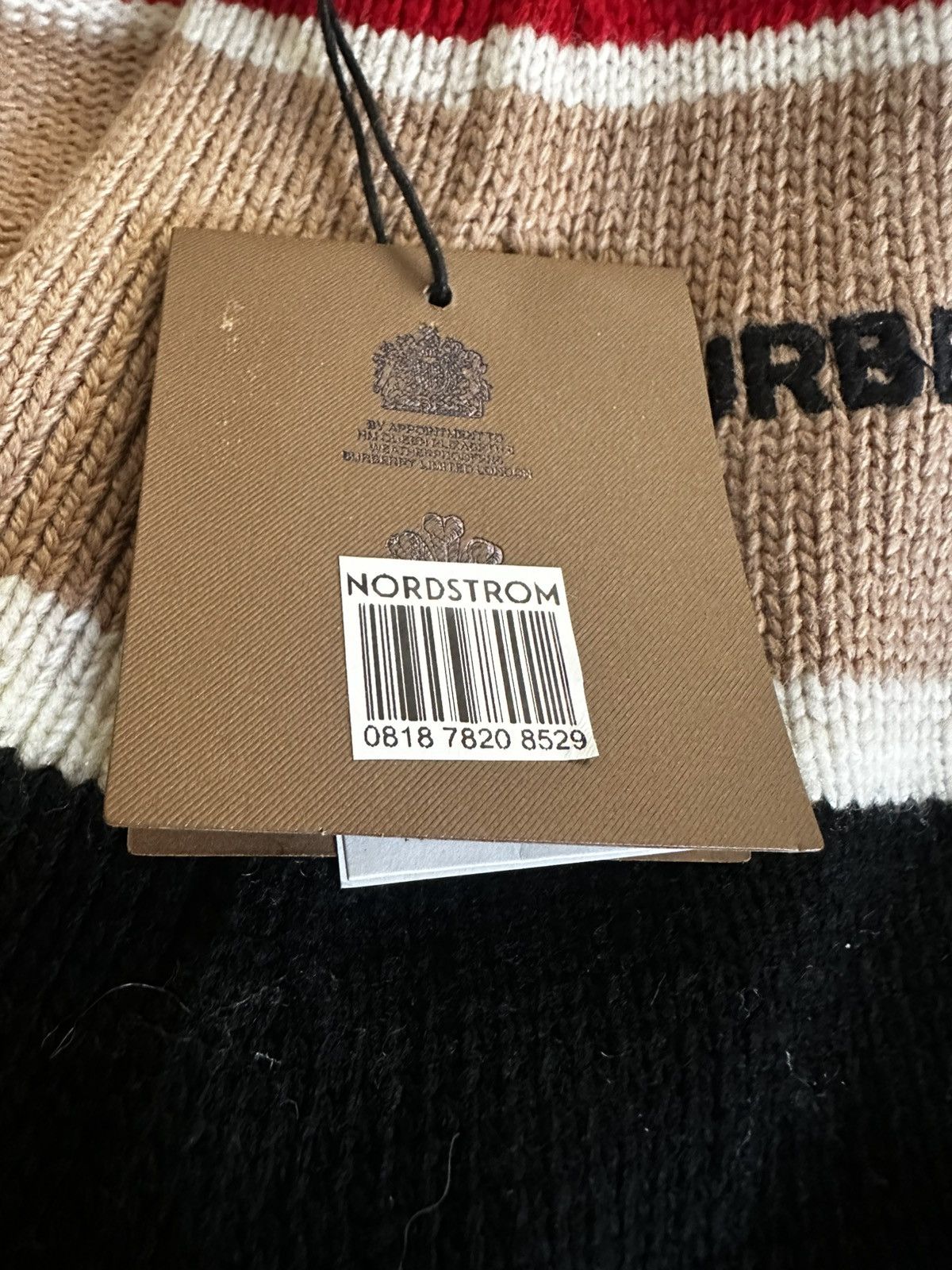 Burberry Burberry Striped Wool/Cashmere Knit Cardigan Size US S / EU 44-46 / 1 - 4 Thumbnail
