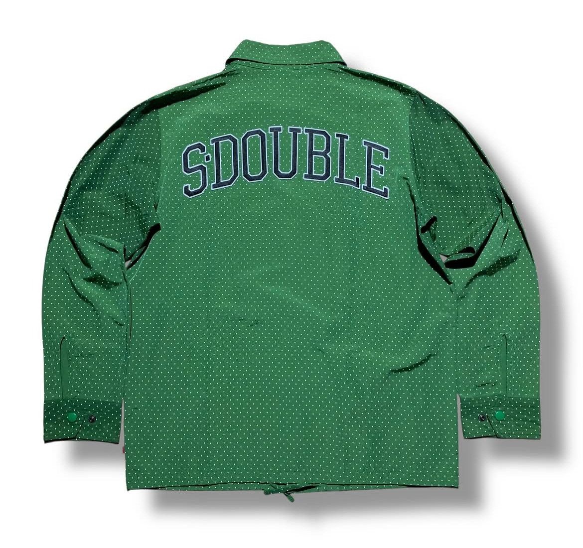 S/DOUBLE 2000s Shawm Stussy S Double Embroidery Polka Coach Jacket Size US M / EU 48-50 / 2 - 1 Thumbnail