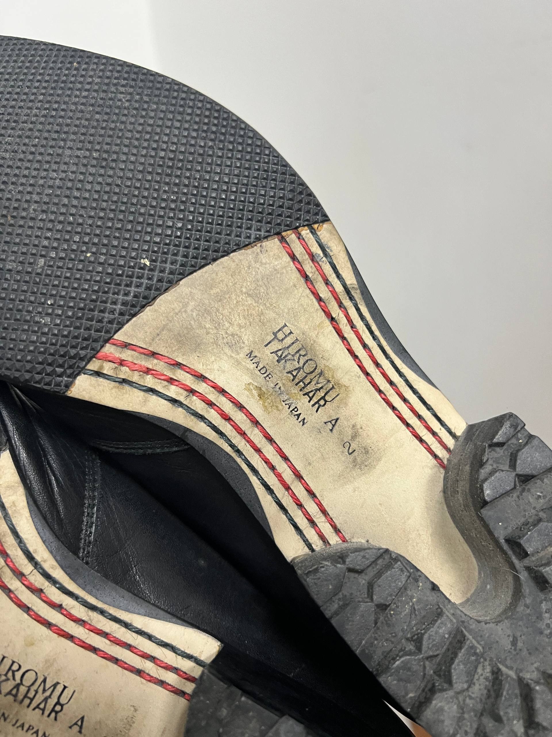 Yohji Yamamoto SS07 Yohji Yamamoto X Hiromu Takahara Pointed Toe Derby Size US 9 / EU 42 - 6 Thumbnail