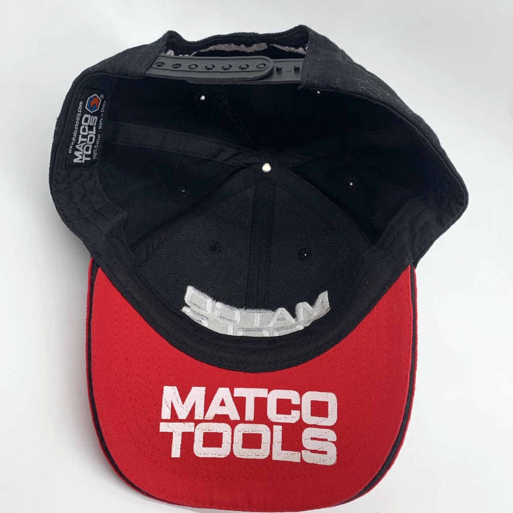 Logo 7 Matco Tools Hat Mens One Size Black Snap Back Winner's Circle Racing Logo Size ONE SIZE - 6 Thumbnail