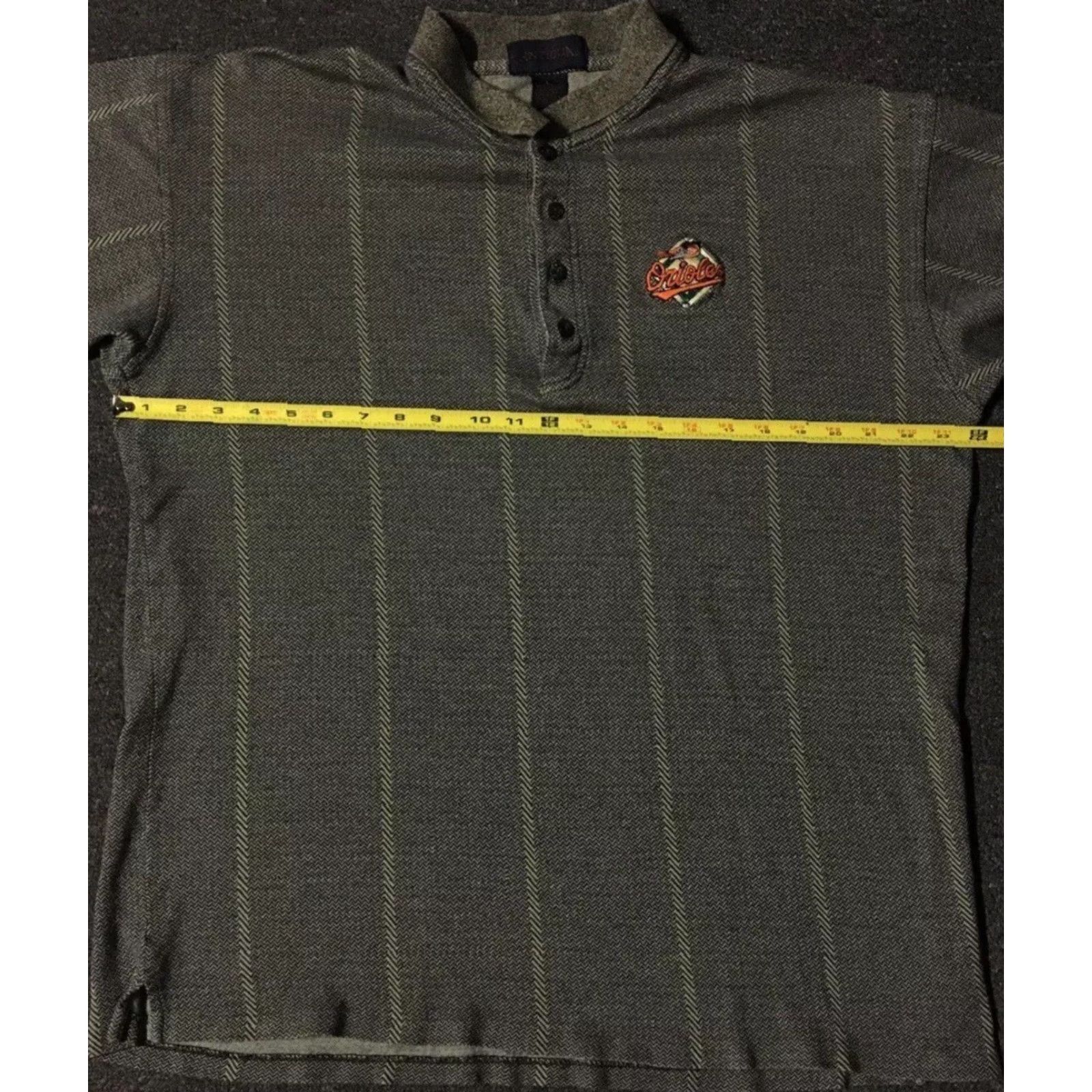 Vintage VINTAGE Baltimore Orioles Polo Shirt L Men Green MLB 90s Track Grunge Shirt Sports Baseball Cartoon Disney Mickey Mouse World Series Regular US Made Size US L / EU 52-54 / 3 - 4 Thumbnail