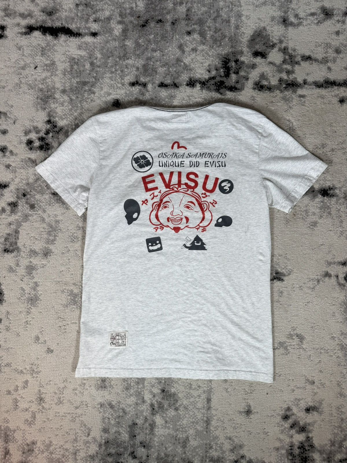 Evisu Evisu Osaka Samurai Graphic T-Shirt Size US L / EU 52-54 / 3 - 2 Thumbnail