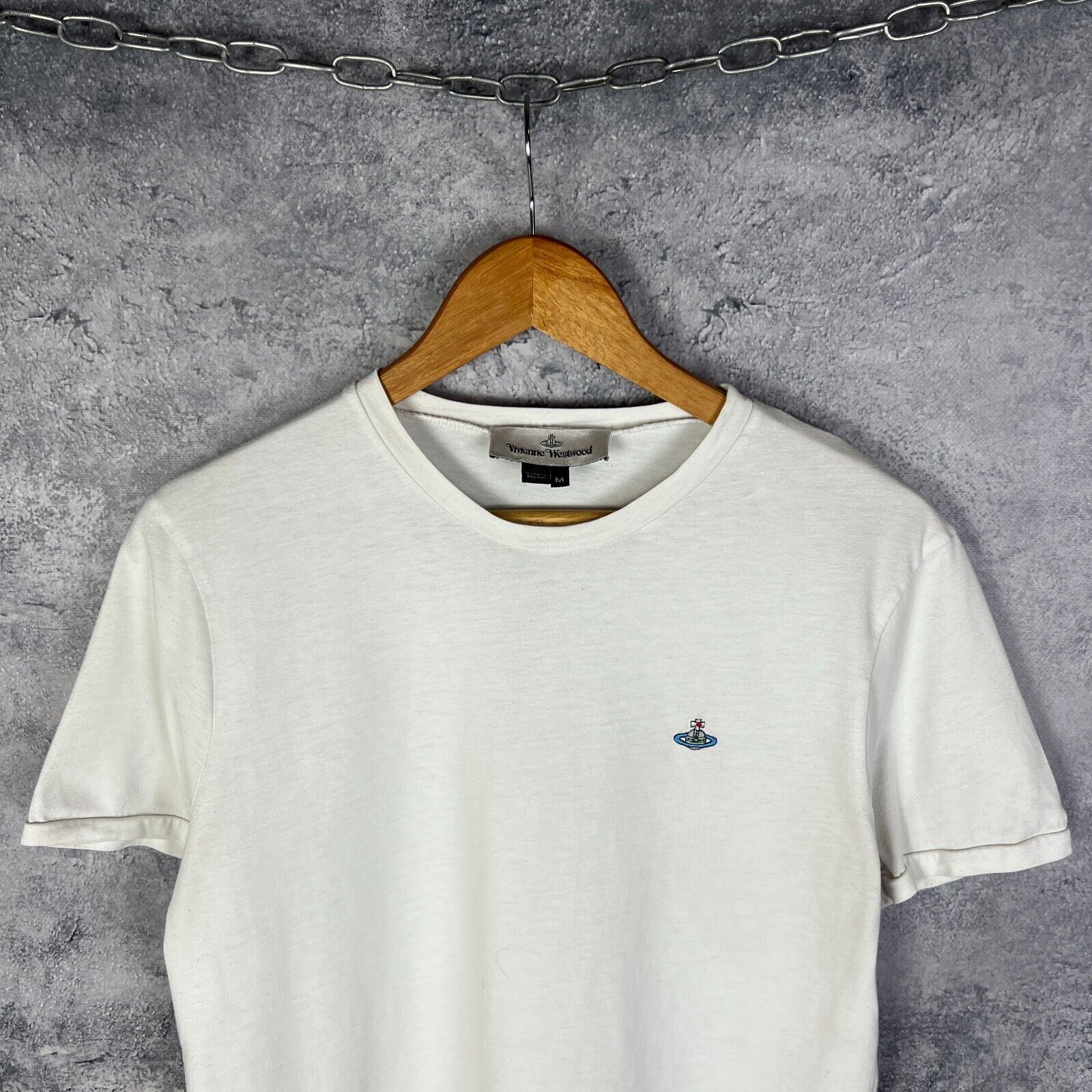 Vivienne Westwood Vivienne Westwood Tee Men's Size M White Short Sleeve ` Size US M / EU 48-50 / 2 - 2 Thumbnail