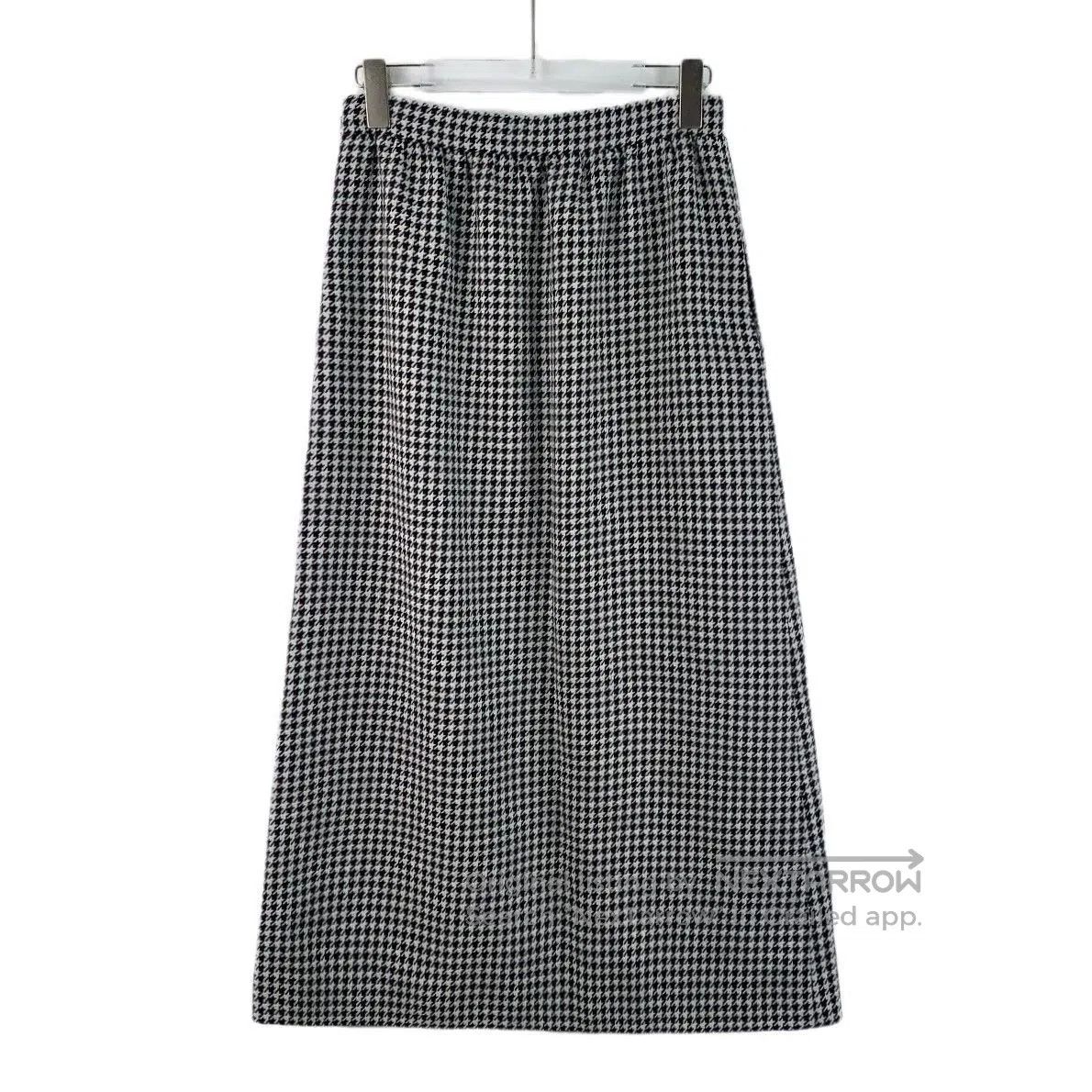 Dior Dior Colorblock Houndstooth Wool Knit Skirt. Size 37" - 2 Thumbnail