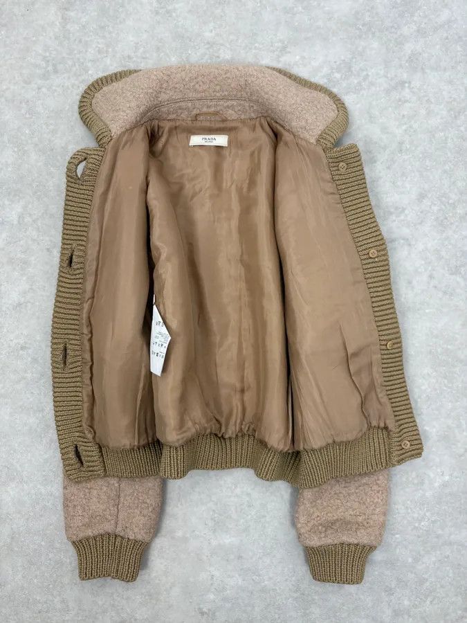 Prada AW2010 Prada Beige Wool Cardigan Jacket Size S / US 4 / IT 40 - 7 Thumbnail