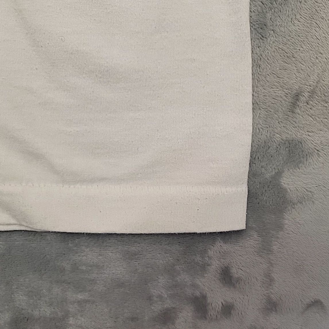Fruit Of The Loom VINTAGE Shirt Mens L White Single Stitch Americas Forgotten Minority Made in USA Shirt Mens L White Graphic Print 80s 90s USA American Nature Mens Size US L / EU 52-54 / 3 - 7 Thumbnail