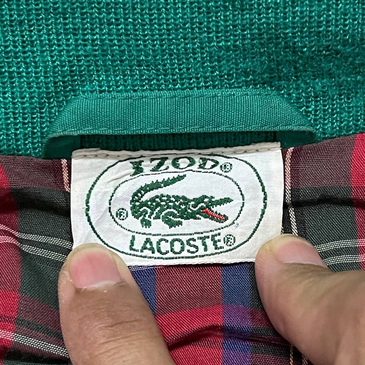 Izod Vintage Lacoste x Izod Checkered Jacket Size US M / EU 48-50 / 2 - 11 Thumbnail