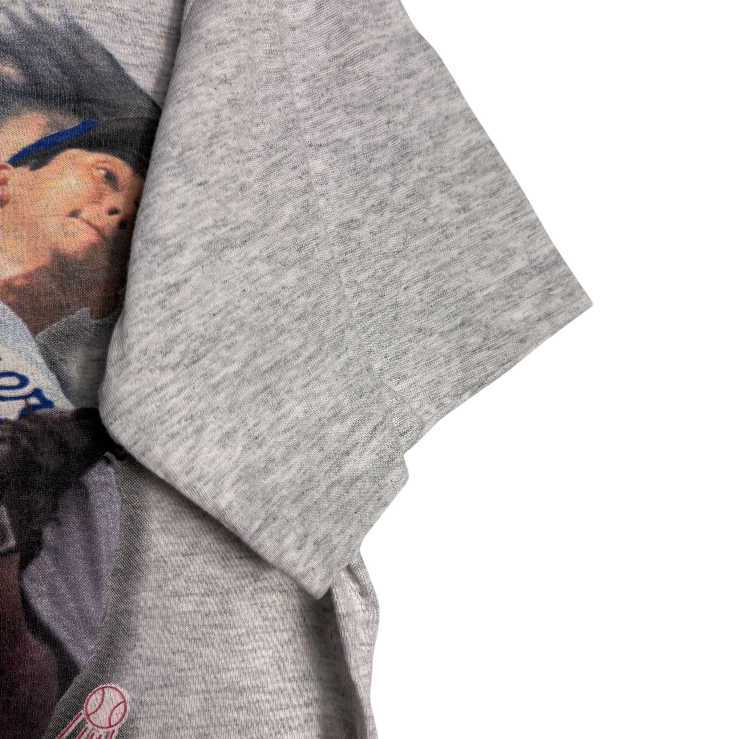 Salem Sportswear 🔥RARE🔥Vtg 1995 MLB Hideo Nomo Dodgers T-shirt Single Stich Size US L / EU 52-54 / 3 - 4 Thumbnail