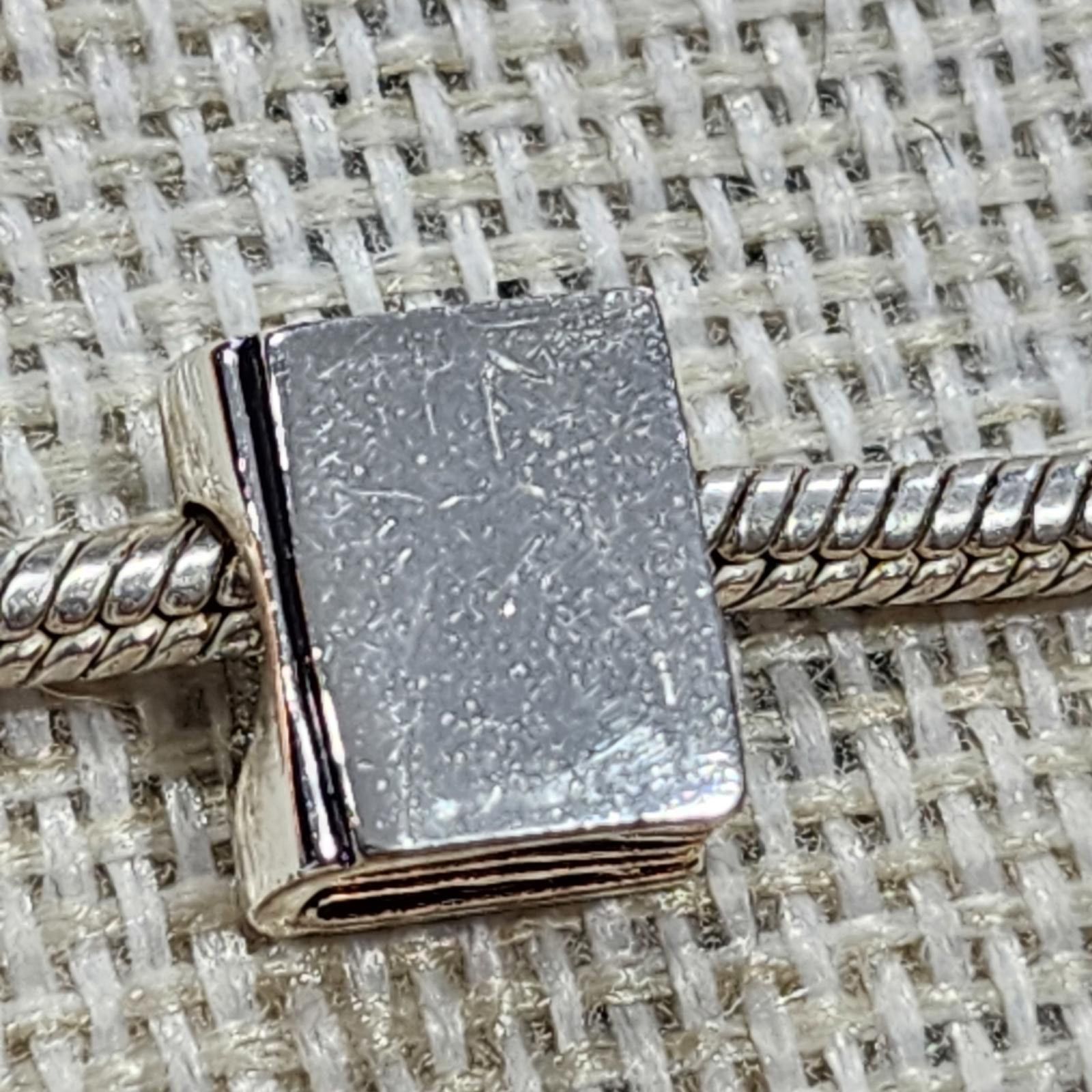 The Unbranded Brand Silver Charm Bead with Cross-bible Size ONE SIZE - 3 Thumbnail
