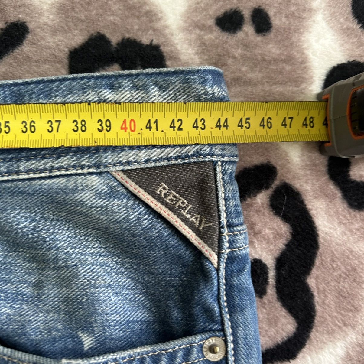 Replay Replay Anbass Slim Fitt Casual Streetwear Jeans Size US 32 / EU 48 - 13 Thumbnail