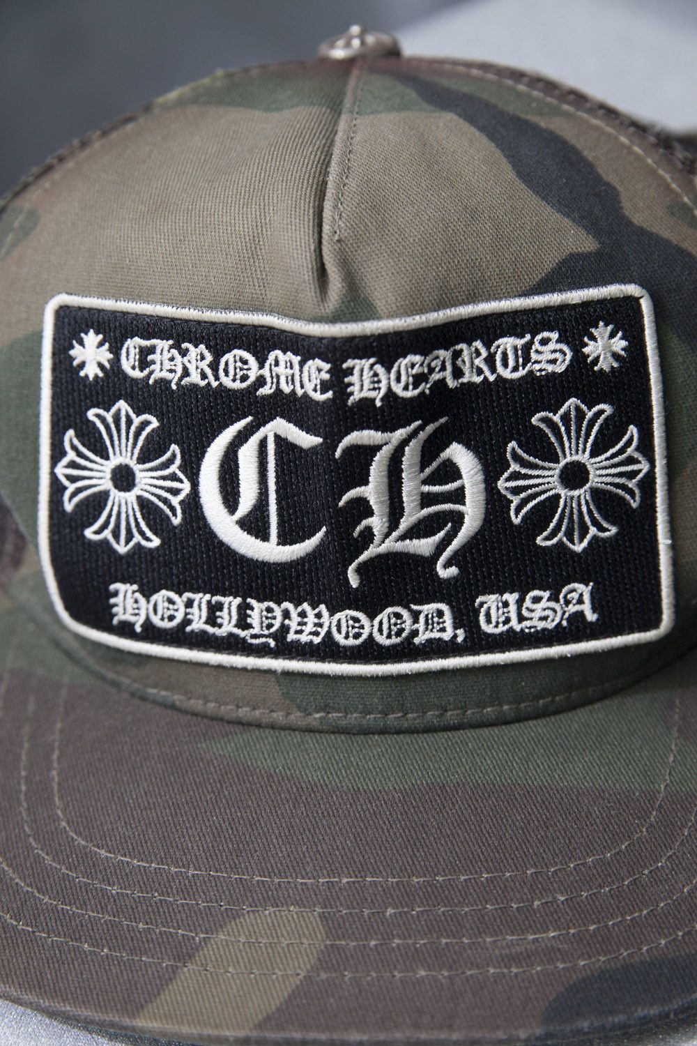 Chrome Hearts Camo CH baseball cap Size ONE SIZE - 8 Thumbnail