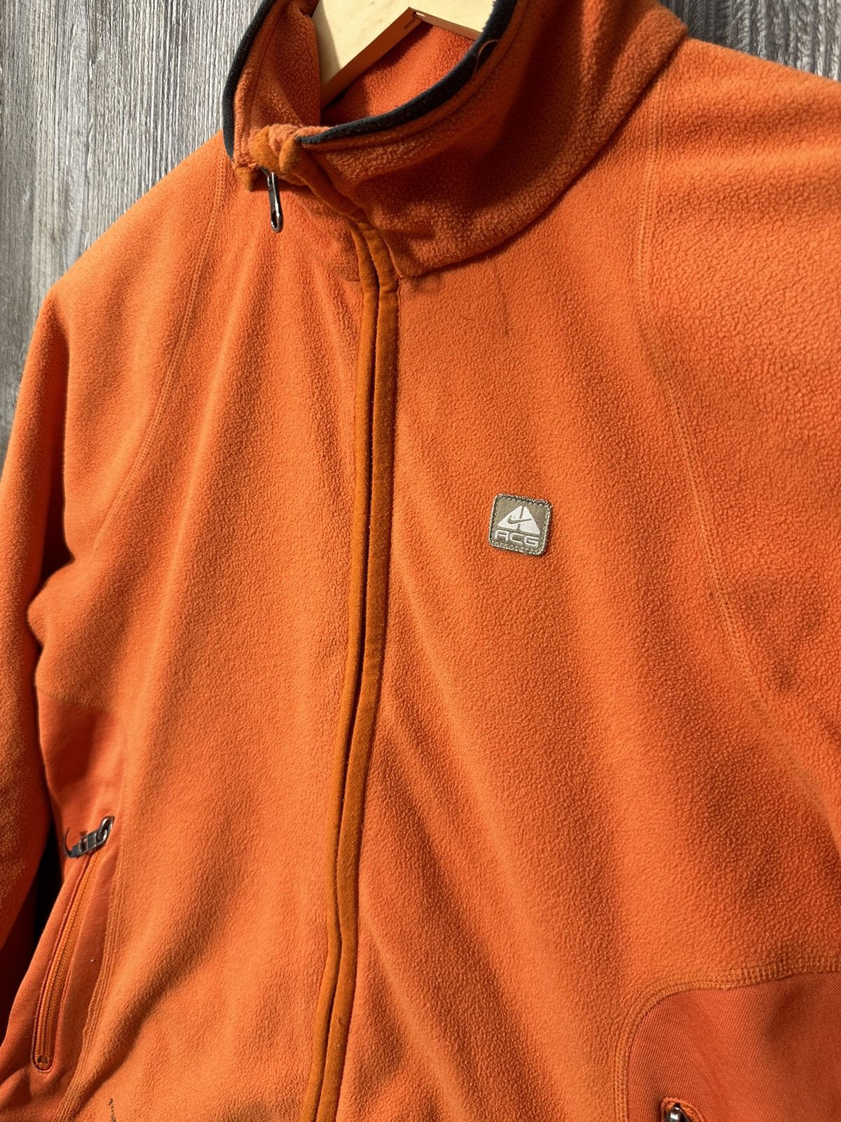 Nike × Nike ACG × Vintage 🍊Vintage Nike acg zip fleece jacket sweatshirt y2k uk drill Size M / US 6-8 / IT 42-44 - 2 Thumbnail