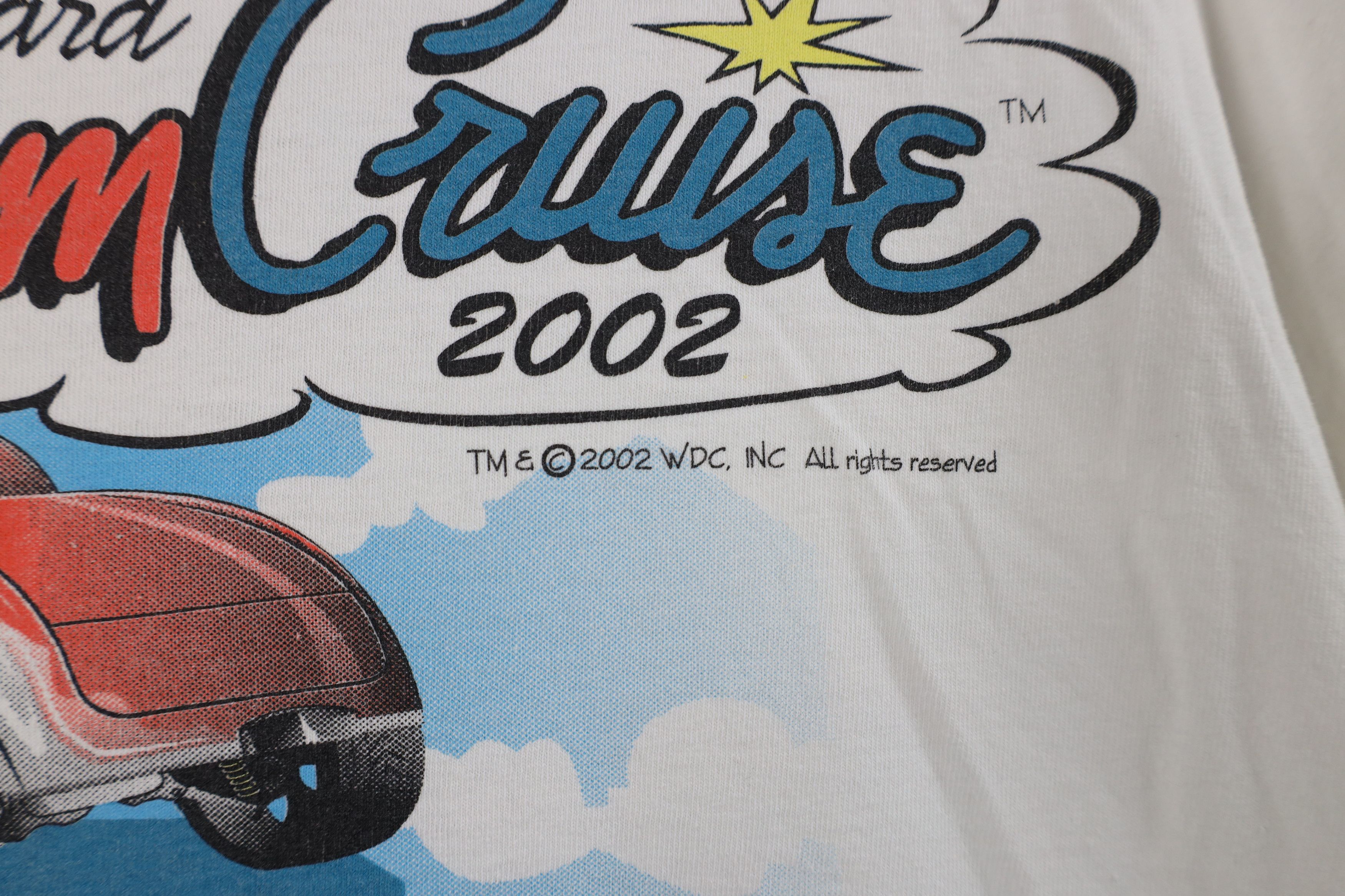 Vintage Vintage Y2K 2002 Detroit Woodward Dream Cruise T-Shirt White Size US XL / EU 56 / 4 - 10 Thumbnail
