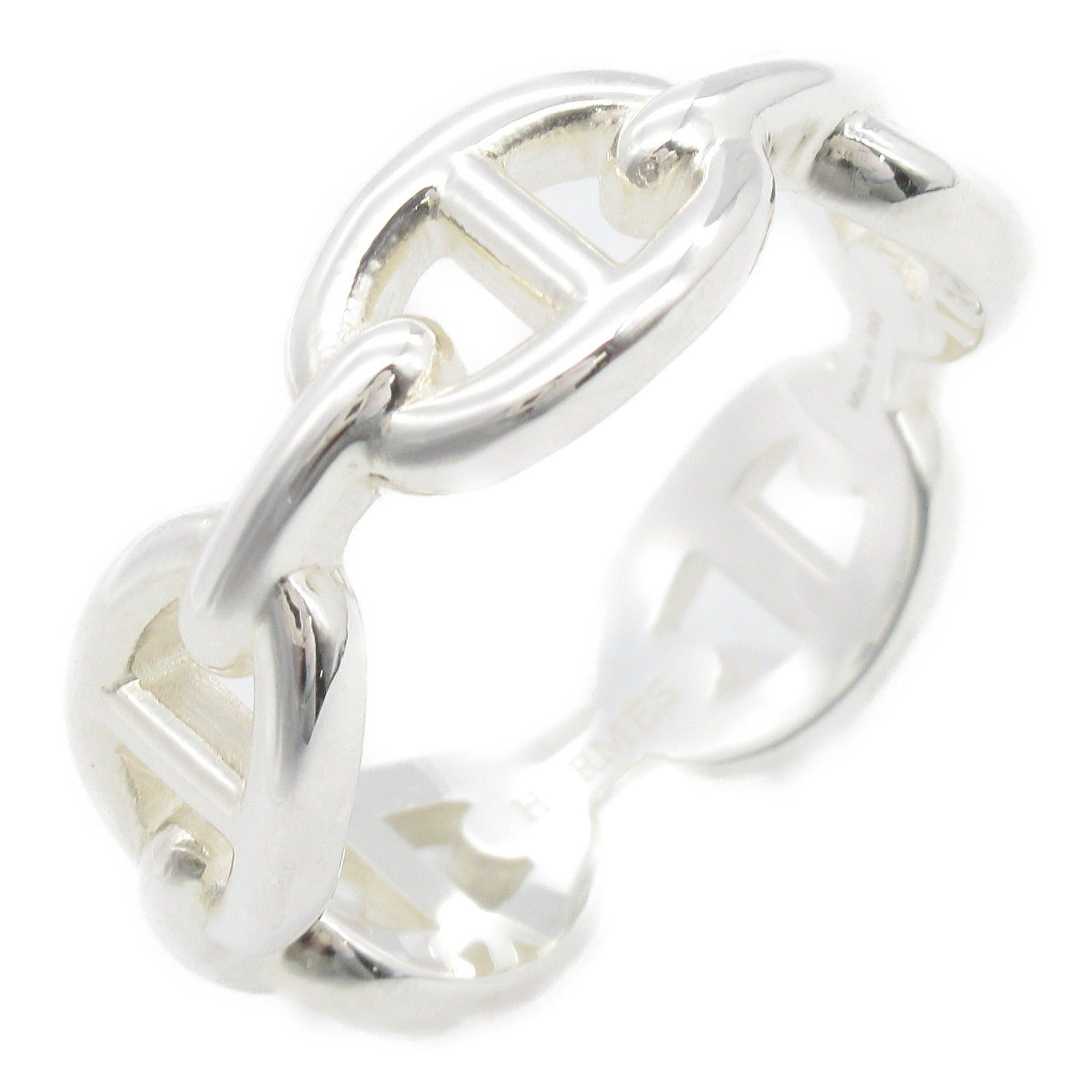 Hermes Hermes Shane Tangle Enchene Ring 925 Silver Size ONE SIZE - 1 Thumbnail