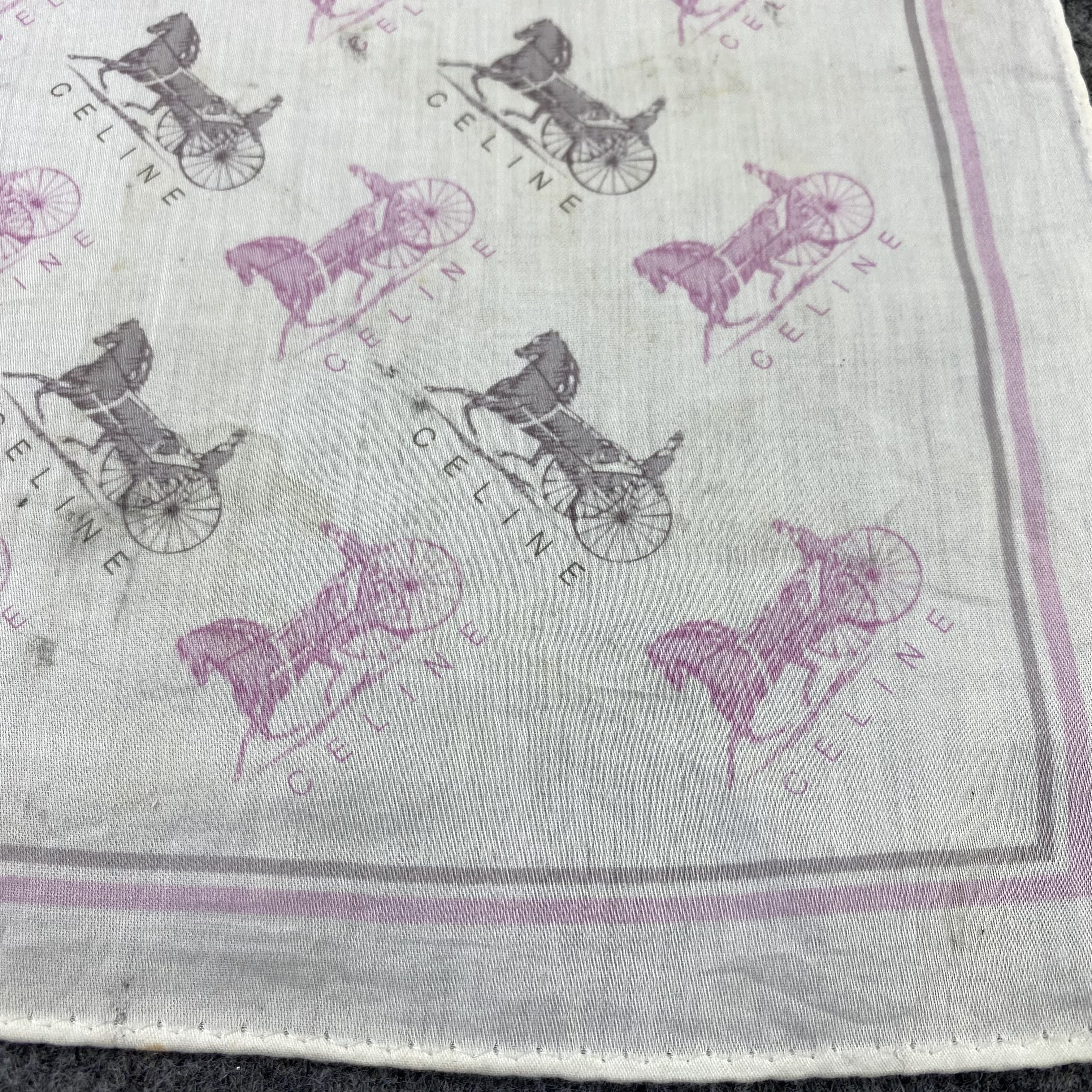 Celine CelineHandkerchief Neckerchief Bandana-B1812 Size ONE SIZE - 7 Thumbnail