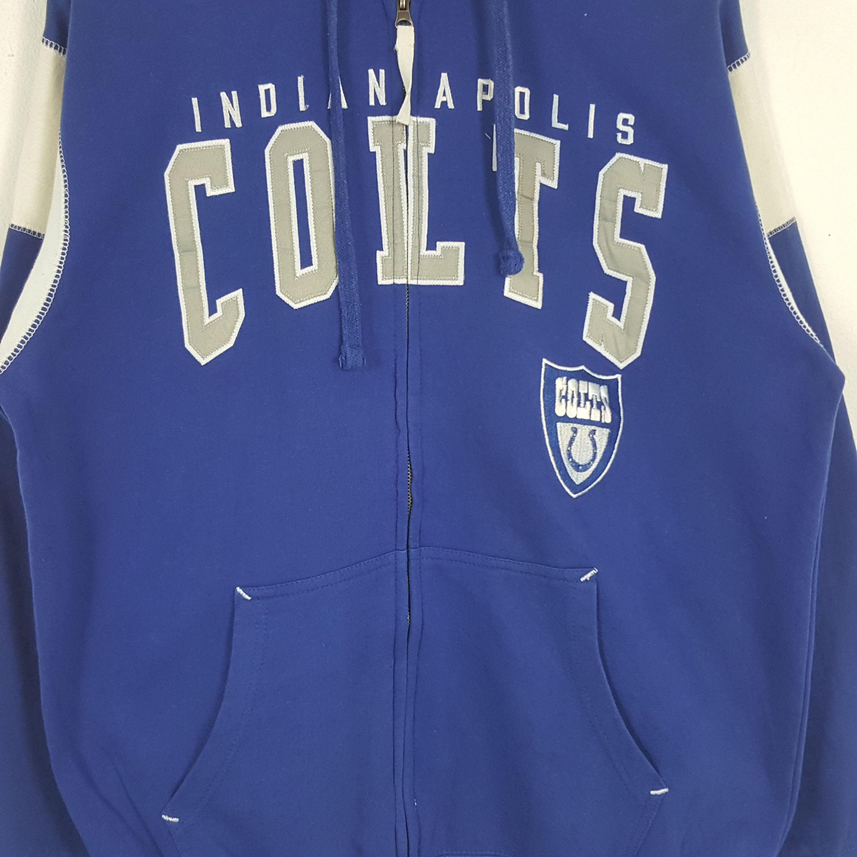 NFL × Vintage Vintage India Apolis COLTS American Football Team Hoodies Size US L / EU 52-54 / 3 - 2 Thumbnail