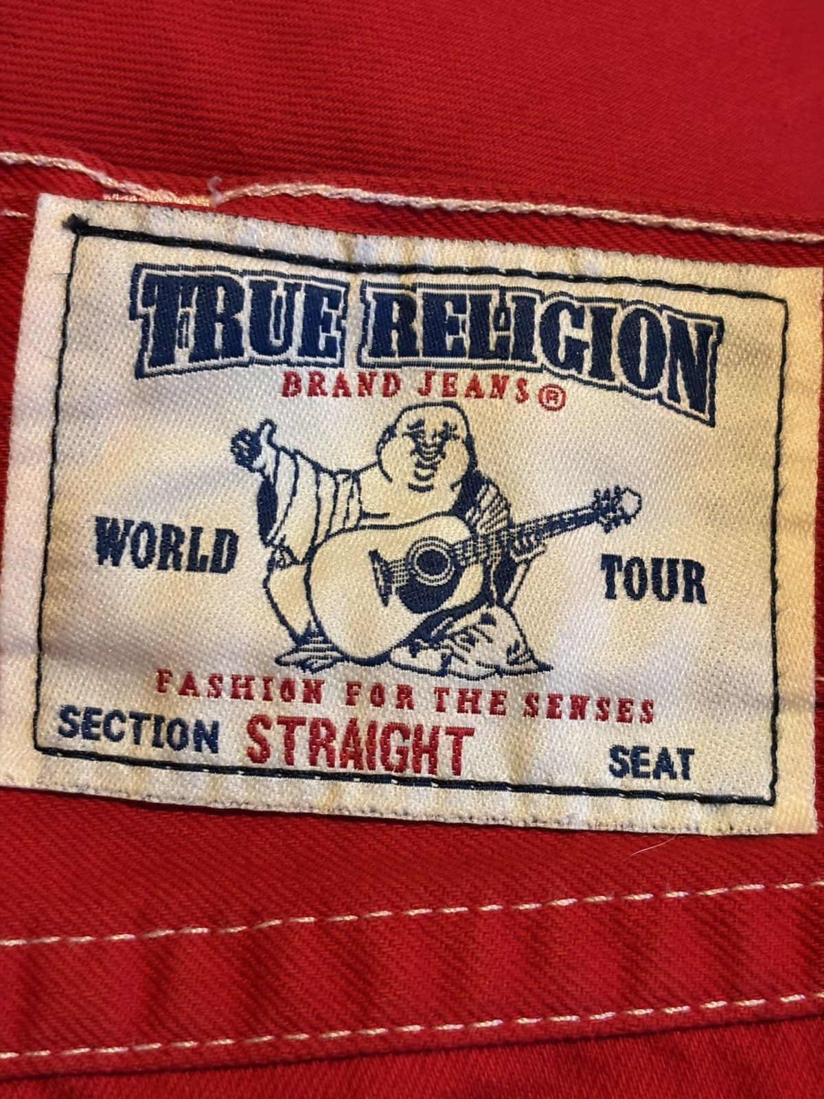 True Religion True religion denim reverse stitch red white made in Mexico Size US 29 - 5 Thumbnail
