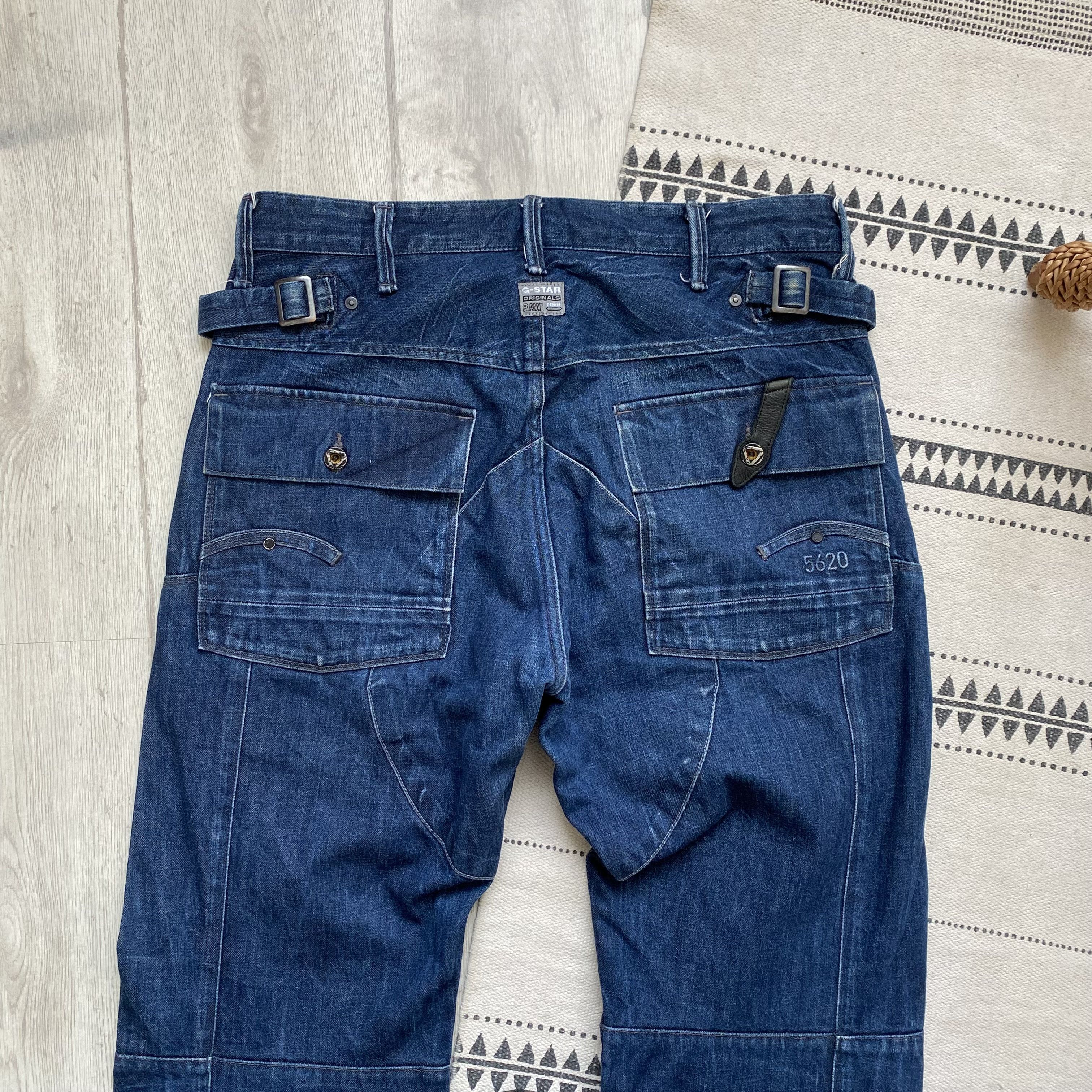 G-Star Vintage G-Star Elwood Loose Denim Pants Heavy jeans Size US 32 / EU 48 - 10 Thumbnail
