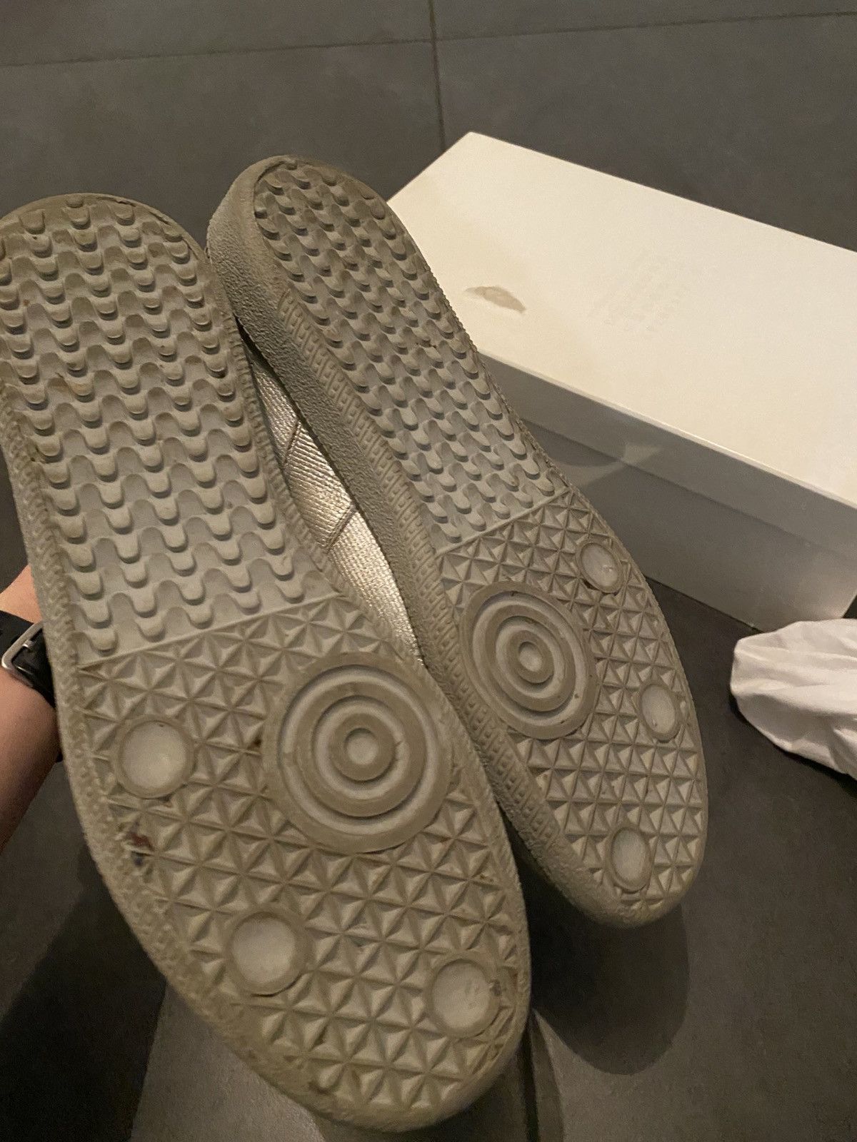Maison Margiela vintage og 2013 maison margiela silver/chrome gats Size US 9.5 / EU 42-43 - 14 Thumbnail