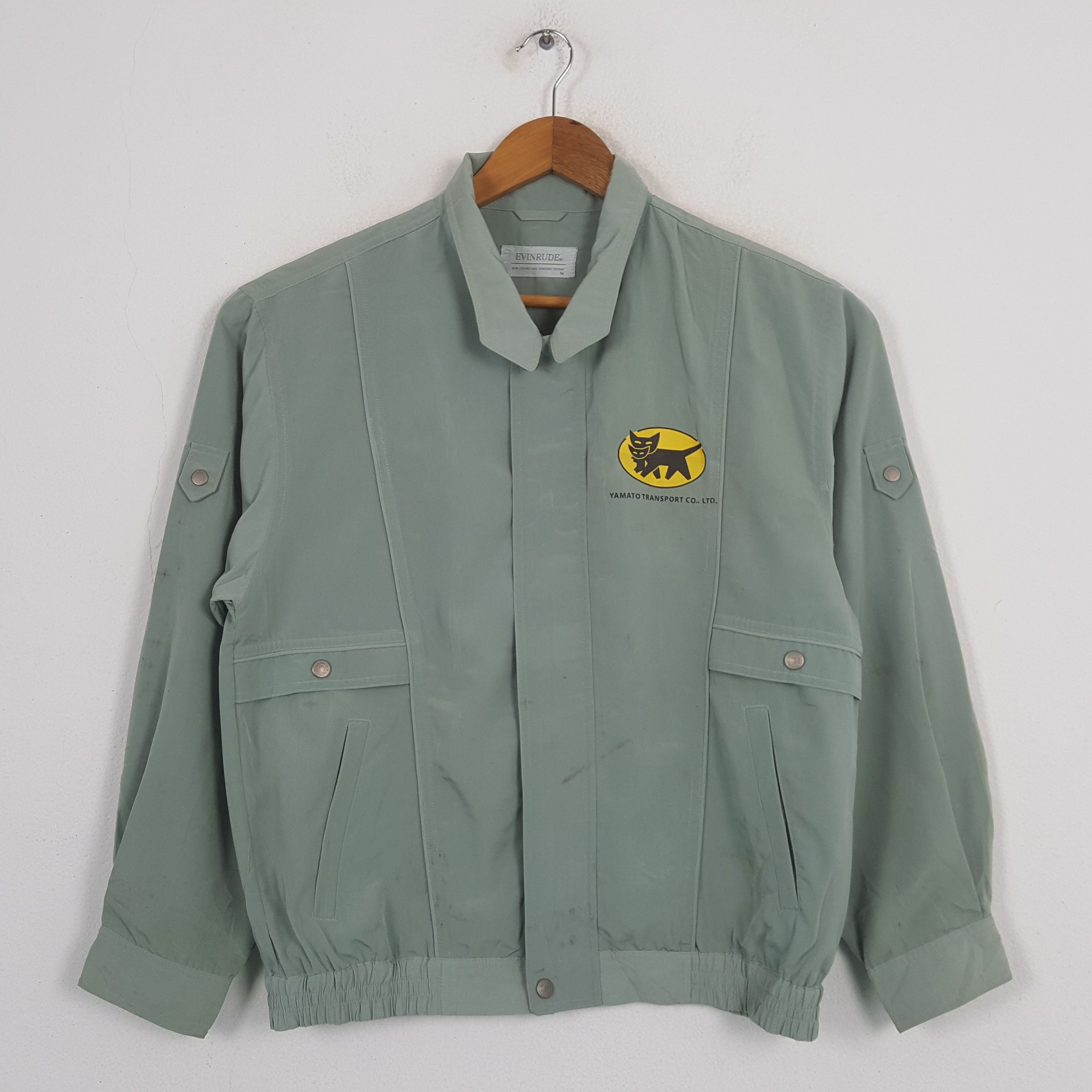 Japanese Brand × Vintage Vintage YAMATO TRANSPORT Japan Brand Custom Jacket C290N11 Size US M / EU 48-50 / 2 - 3 Thumbnail