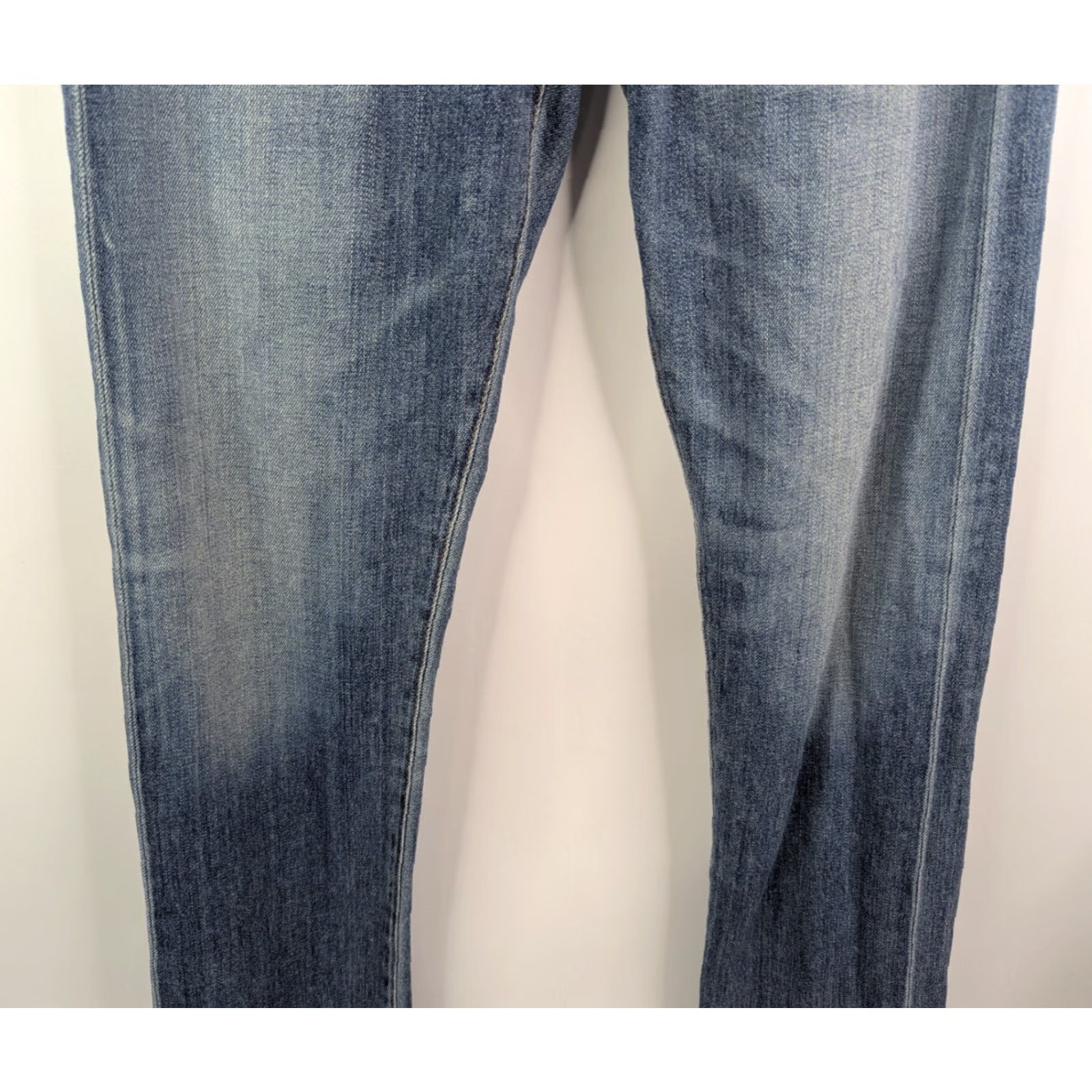 Agolde AGOLDE Jeans Women's Slim Fit Mid Blue Denim 29 Size 29 Cotton 100% Regular Jeans Womens Size 29" - 3 Thumbnail