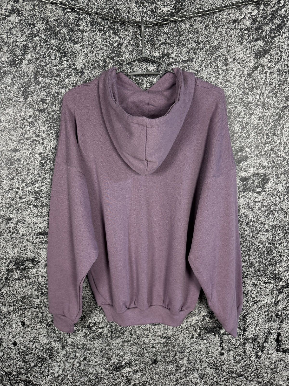 Adidas Vintage 90s Adidas Hoodie Purple Trefoil Logo Pullover Sz M Size US M / EU 48-50 / 2 - 13 Thumbnail