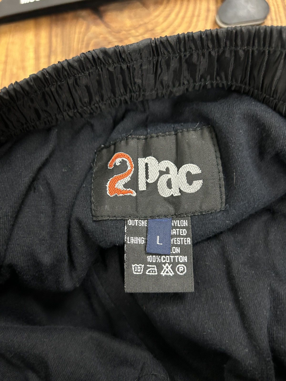 Rap Tees Vintage 2PAC Rap Hip Hop Cargo Lampas Utility Pants Size US 34 / EU 50 - 8 Thumbnail