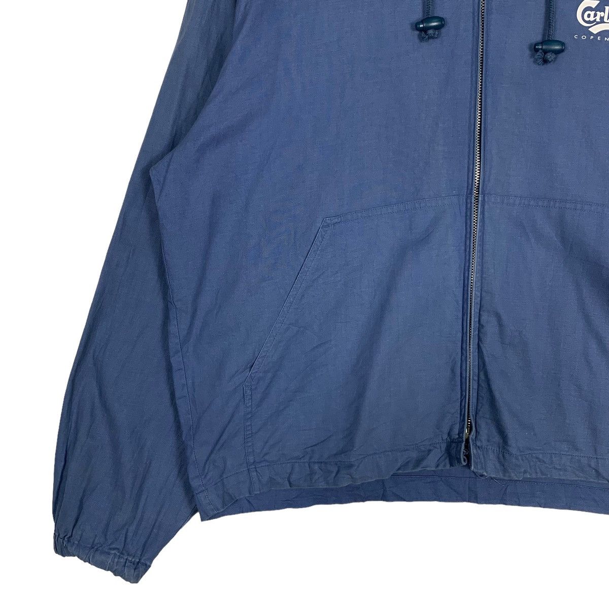 Drink Beer Save Water CARLSBERG Big Logo Hoodie Light Jacket #0547-C25 Size US L / EU 52-54 / 3 - 6 Thumbnail