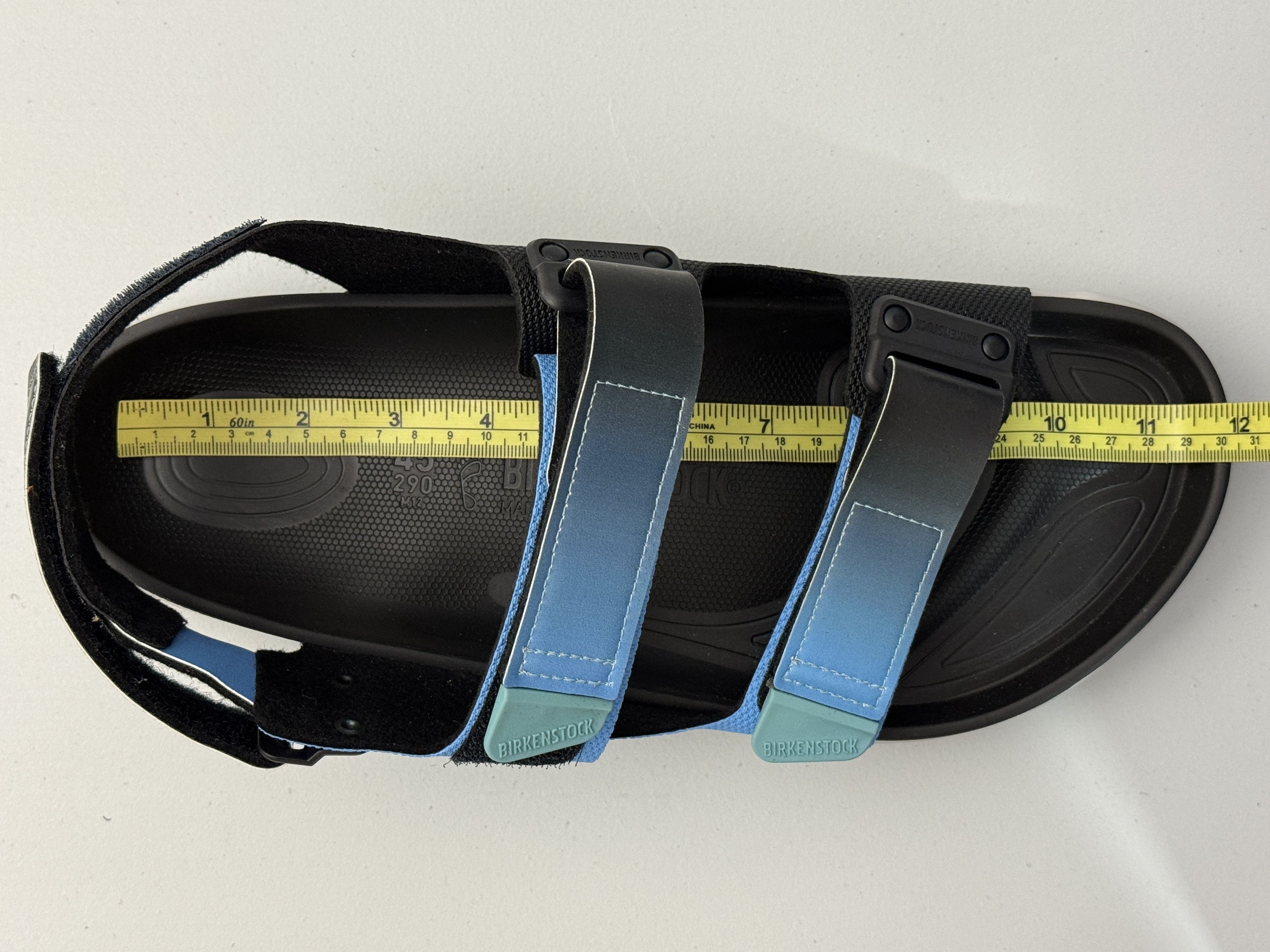 Birkenstock Tatacoa Outdoor Mens Size EU 46 US 13 Blue/Black Sandals Summer Men US 12 Birkenstock Tatacoa Sandals, Blue/Black, Germany main image 4