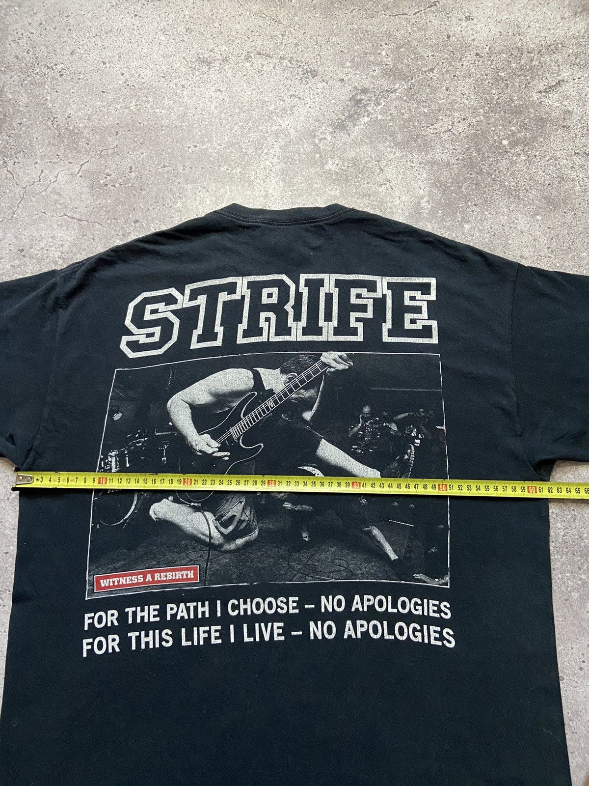 Vintage Vintage 00s Strife hardcore band “Sick Of It All” t shirt Size US XL / EU 56 / 4 - 5 Thumbnail