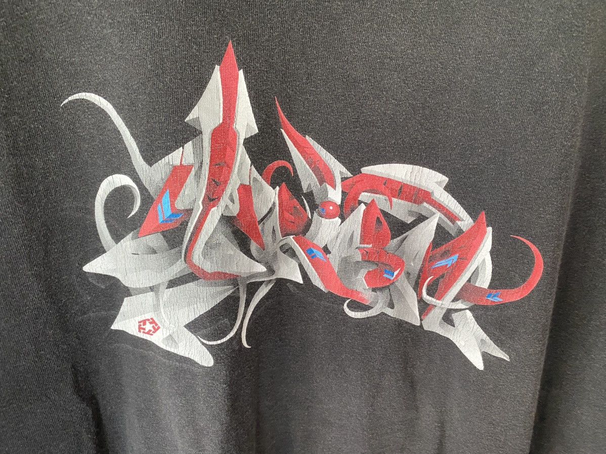 Tribal Streetwear 🔥1990s Flame logo iconic graffiti tee Size US XXL / EU 58 / 5 - 4 Thumbnail