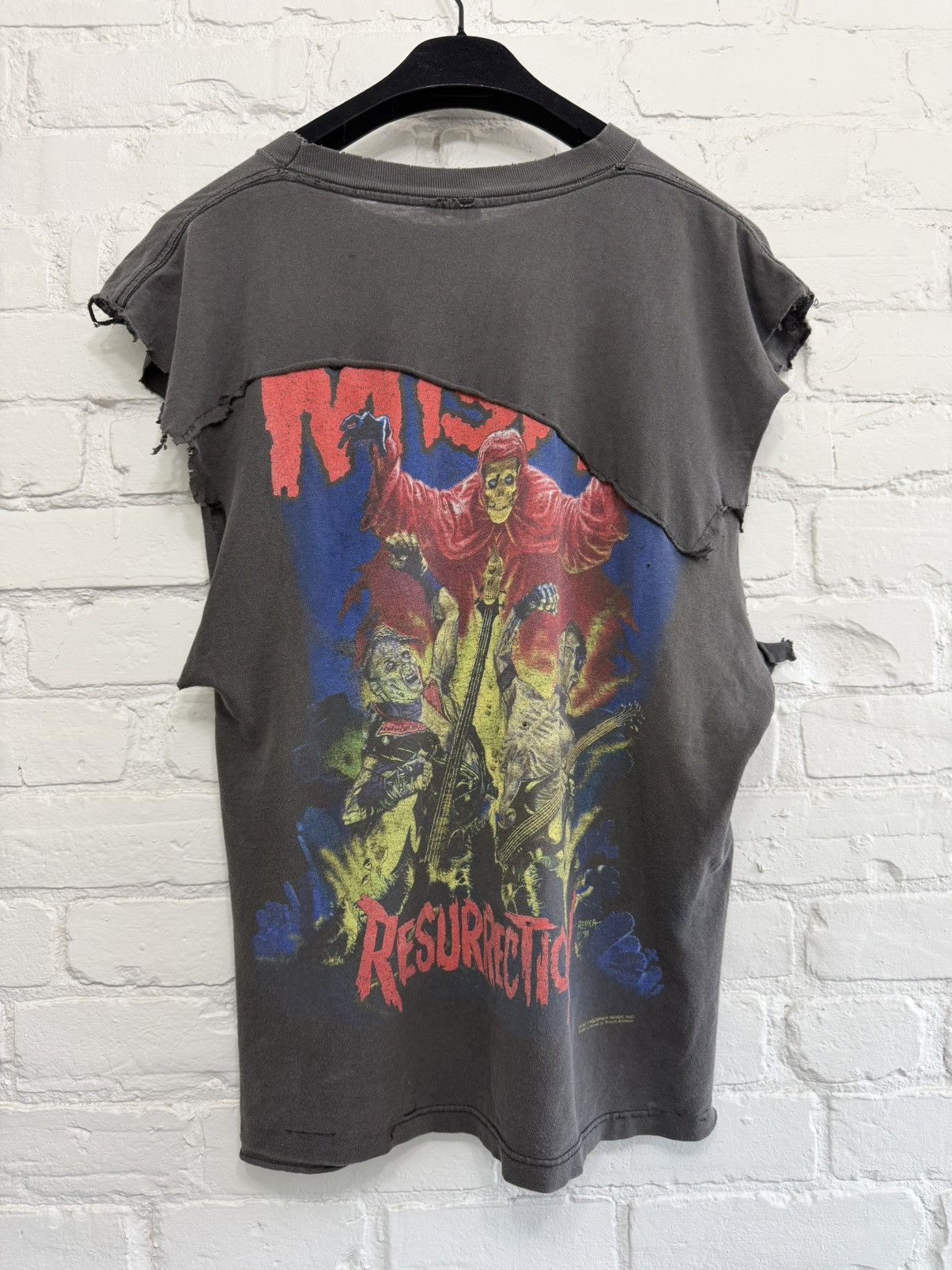Vintage Vintage 90's Misfits chopped shirt Size US L / EU 52-54 / 3 - 6 Thumbnail