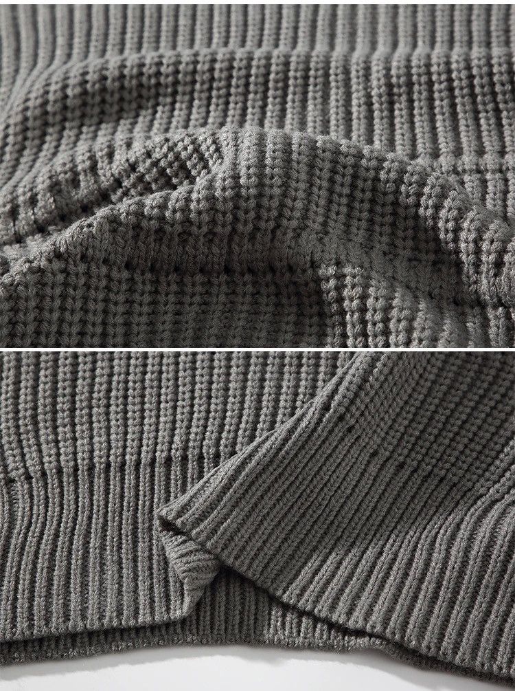 Japanese Brand × Vintage Turtle Neck - Style Streetwear Knitted Sweatshirt Size US XL / EU 56 / 4 - 4 Thumbnail