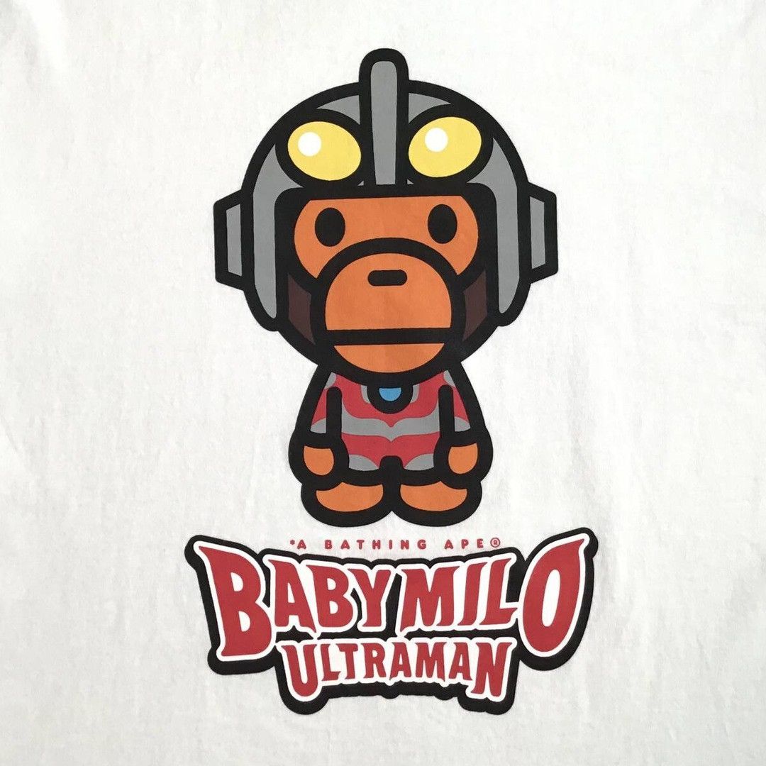 Bape BAPE × Ultraman Milo T-Shirt a bathing ape Size US M / EU 48-50 / 2 - 2 Thumbnail