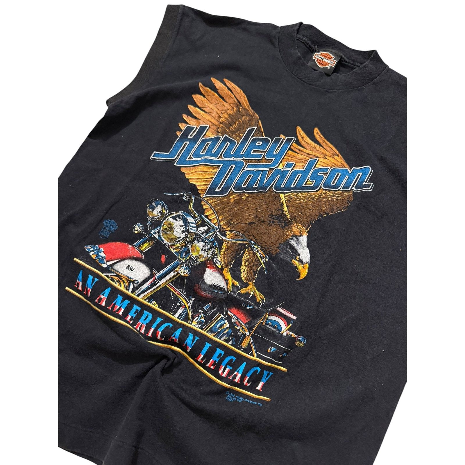 Vintage Vintage 1988 HD American Legacy Eagle Sleeveless MO Size US L / EU 52-54 / 3 - 2 Thumbnail
