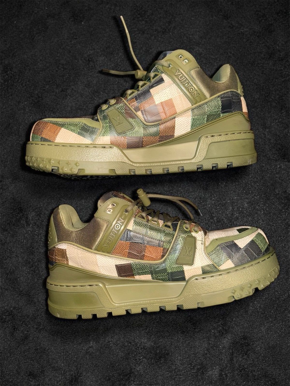 Louis Vuitton Louis vuitton damier green Size US 8.5 / EU 41-42 - 5 Thumbnail