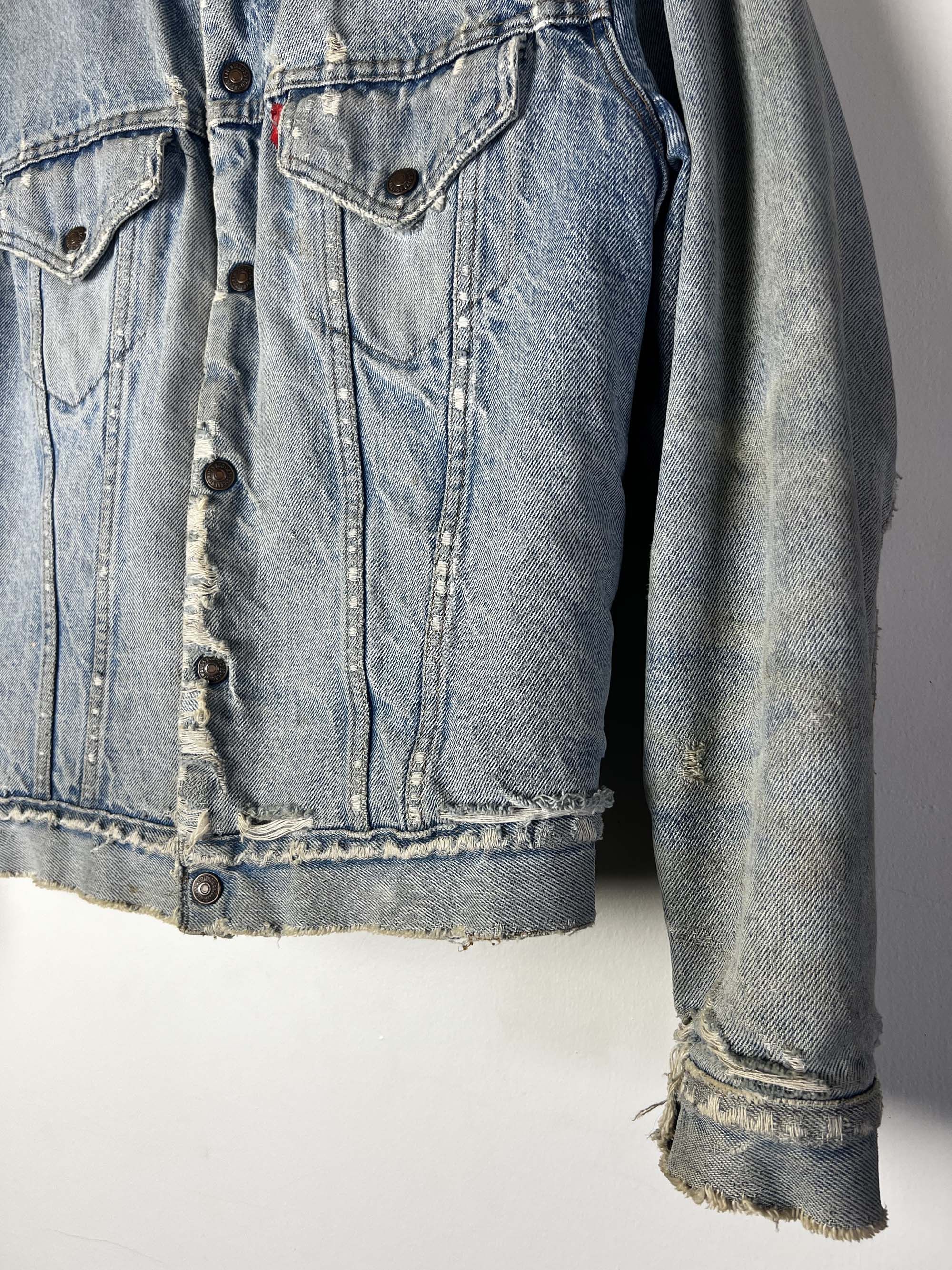 Levi's Vintage Clothing Vintage 1970's Levi's Denim Jacket with Sherpa Lining Size US M / EU 48-50 / 2 - 8 Thumbnail