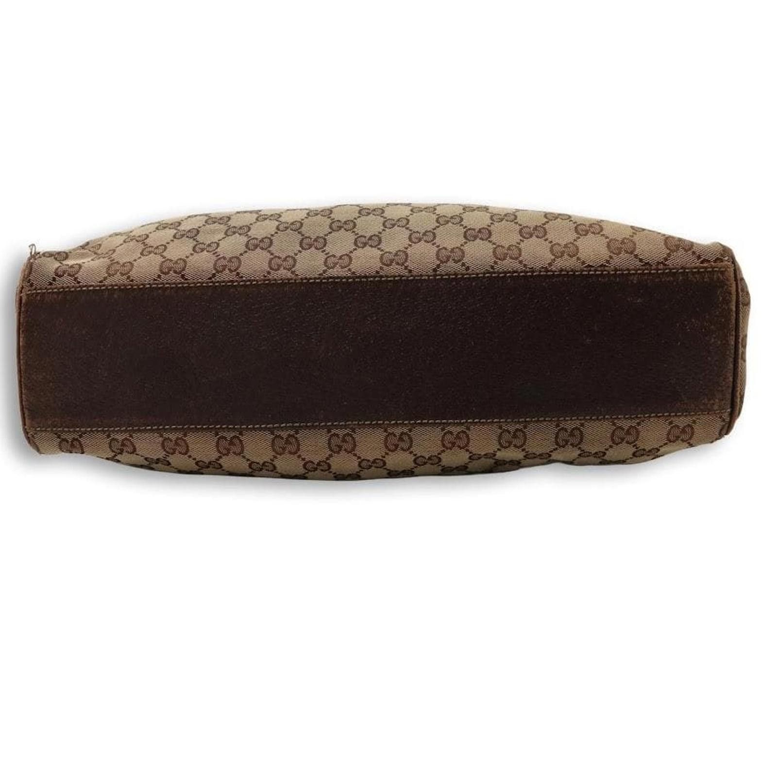 Gucci Gucci - Brown Canvas Shoulder Bag Size ONE SIZE - 5 Thumbnail