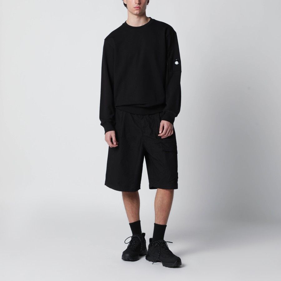 C.P. Company o1d2blof0226 Cotton Crew-neck Sweatshirt in Black Size US S / EU 44-46 / 1 - 2 Thumbnail
