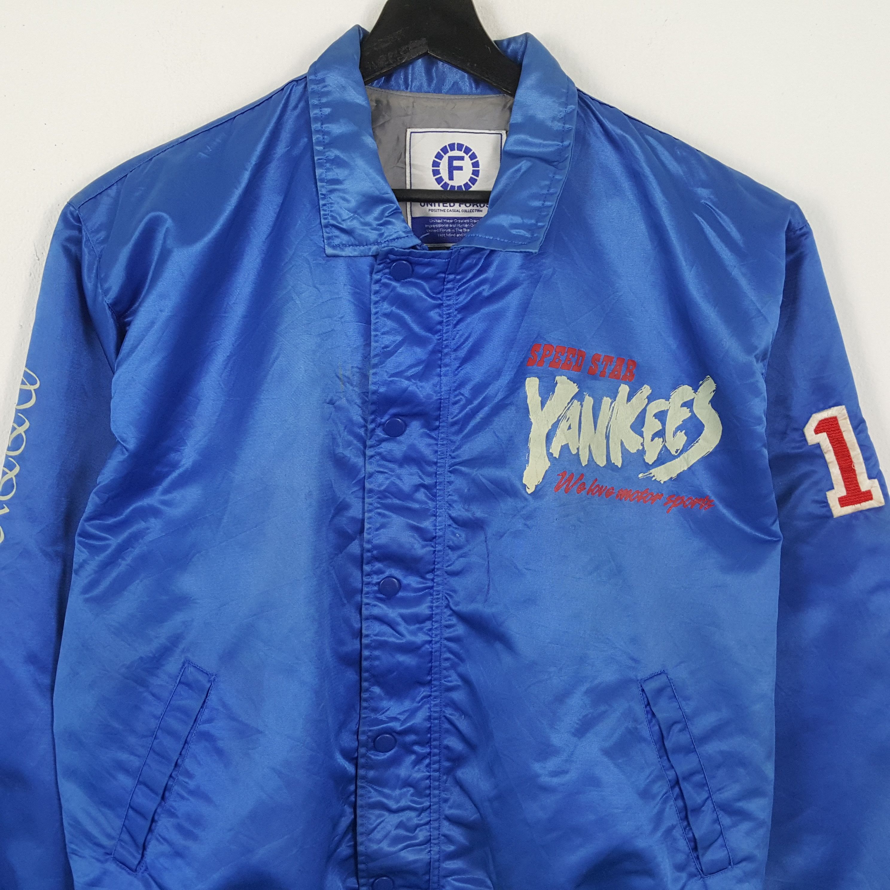 Vintage Street Racing Team YANKEES Jacket Size US XL / EU 56 / 4 - 4 Thumbnail