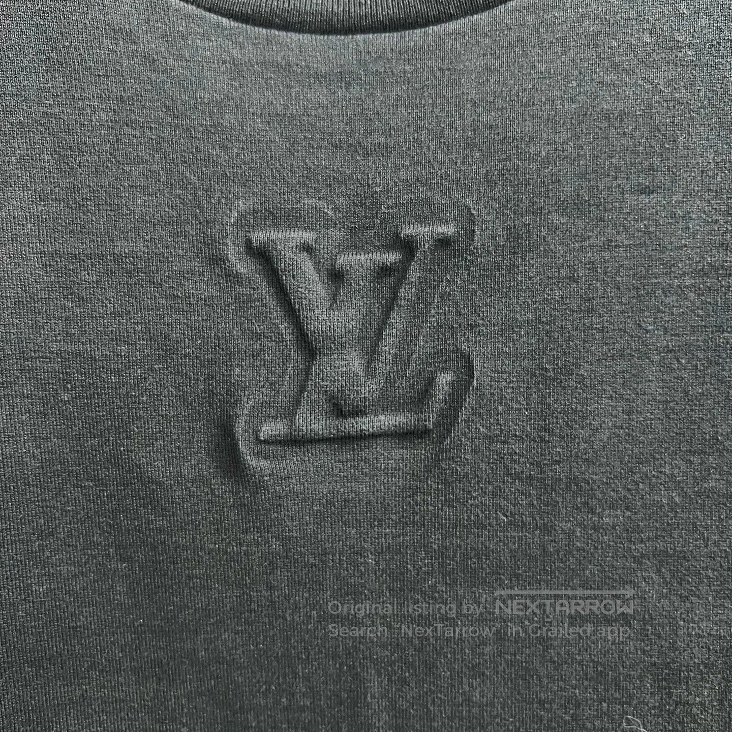 Louis Vuitton louis vuitton black logo short sleeve t-shirt. Size US XL / EU 56 / 4 - 5 Thumbnail