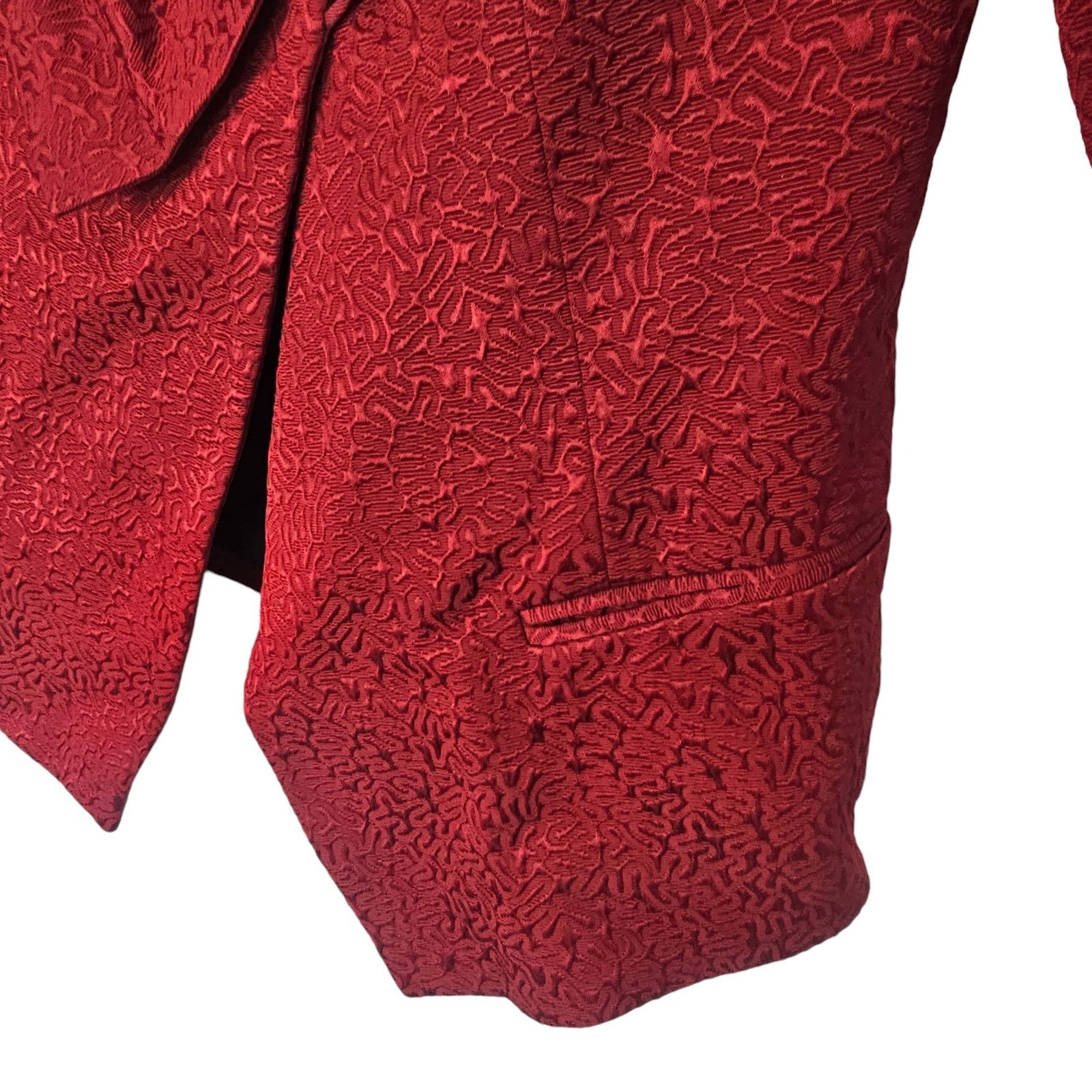 Lafayette 148 Lafayette 148 Womens Crop Blazer Size 2 Textured Holiday Size XS / US 0-2 / IT 36-38 - 5 Thumbnail