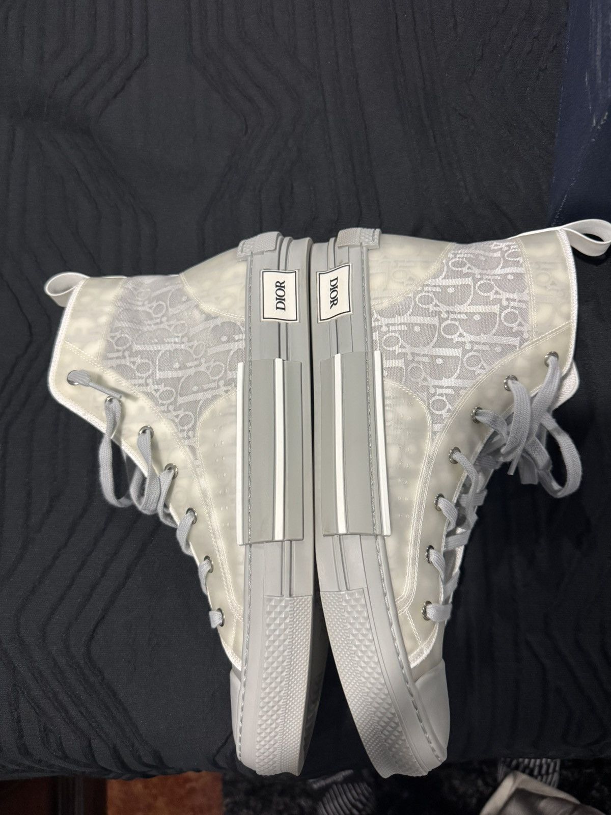 Dior Dior Homme B23 Sneakers (grey) Size US 14 / EU 47 - 4 Thumbnail